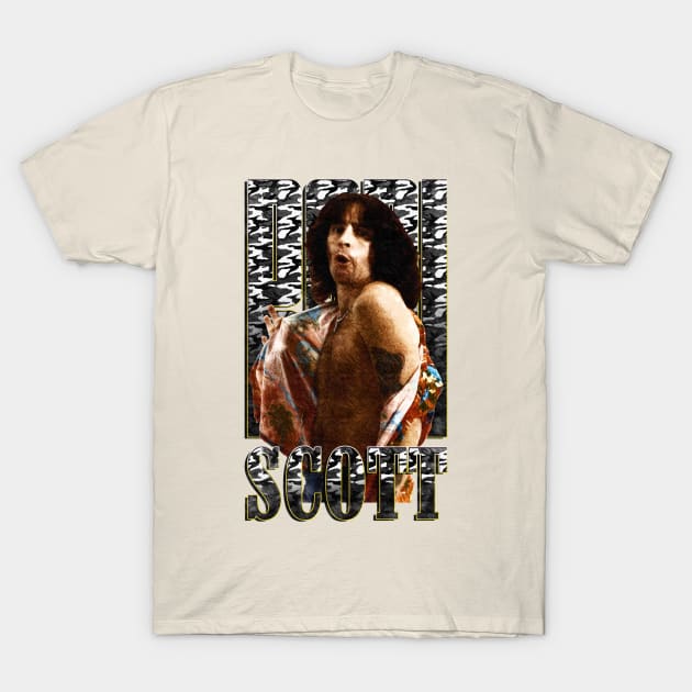 Bon Scott Bootleg T-Shirt by JAGOSTU